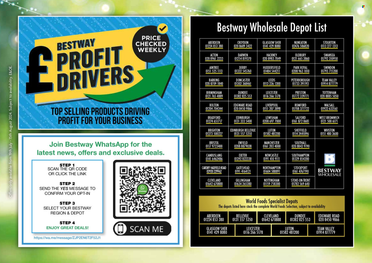 Bestway offer - 19/07/2024 - 15/08/2024. Page 24