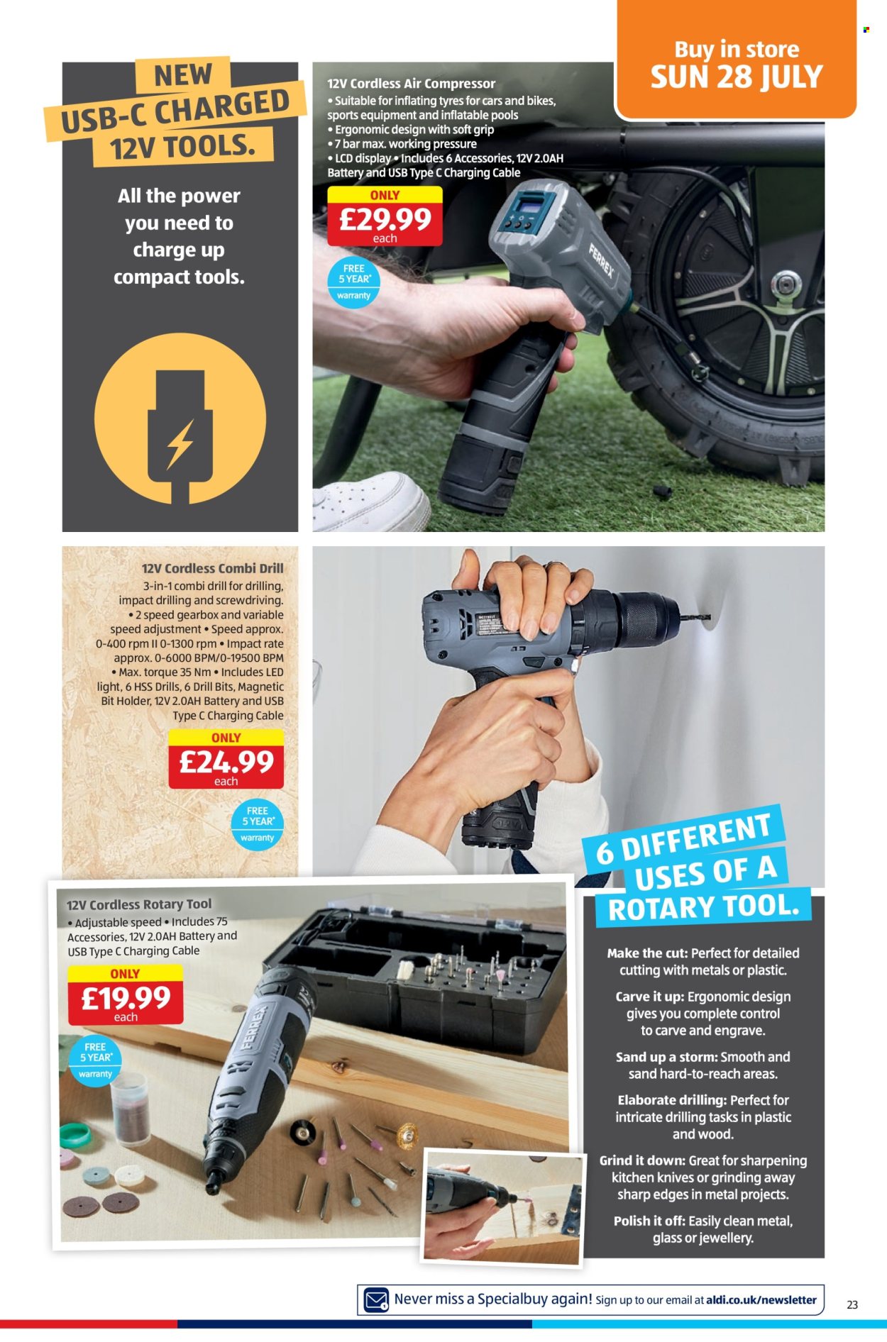 Aldi offer - 25/07/2024 - 28/07/2024. Page 23