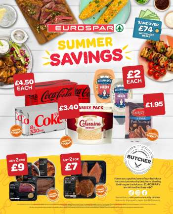 EUROSPAR offer  - 22/07/2024 - 11/08/2024.