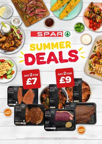 SPAR offer  - 22/07/2024 - 11/08/2024.
