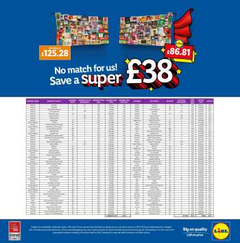 Lidl offer .