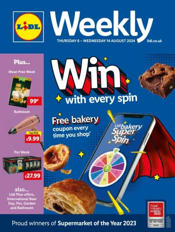Lidl offer  - 08/08/2024 - 14/08/2024.