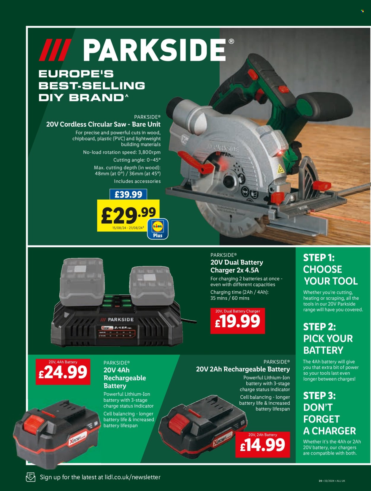 Lidl offer - 15/08/2024 - 21/08/2024. Page 24