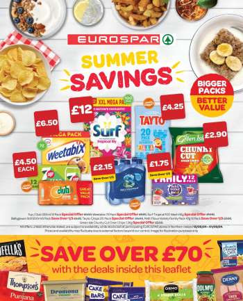 EUROSPAR offer  - 12/08/2024 - 01/09/2024.