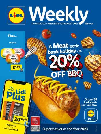 Lidl offer  - 22/08/2024 - 28/08/2024.