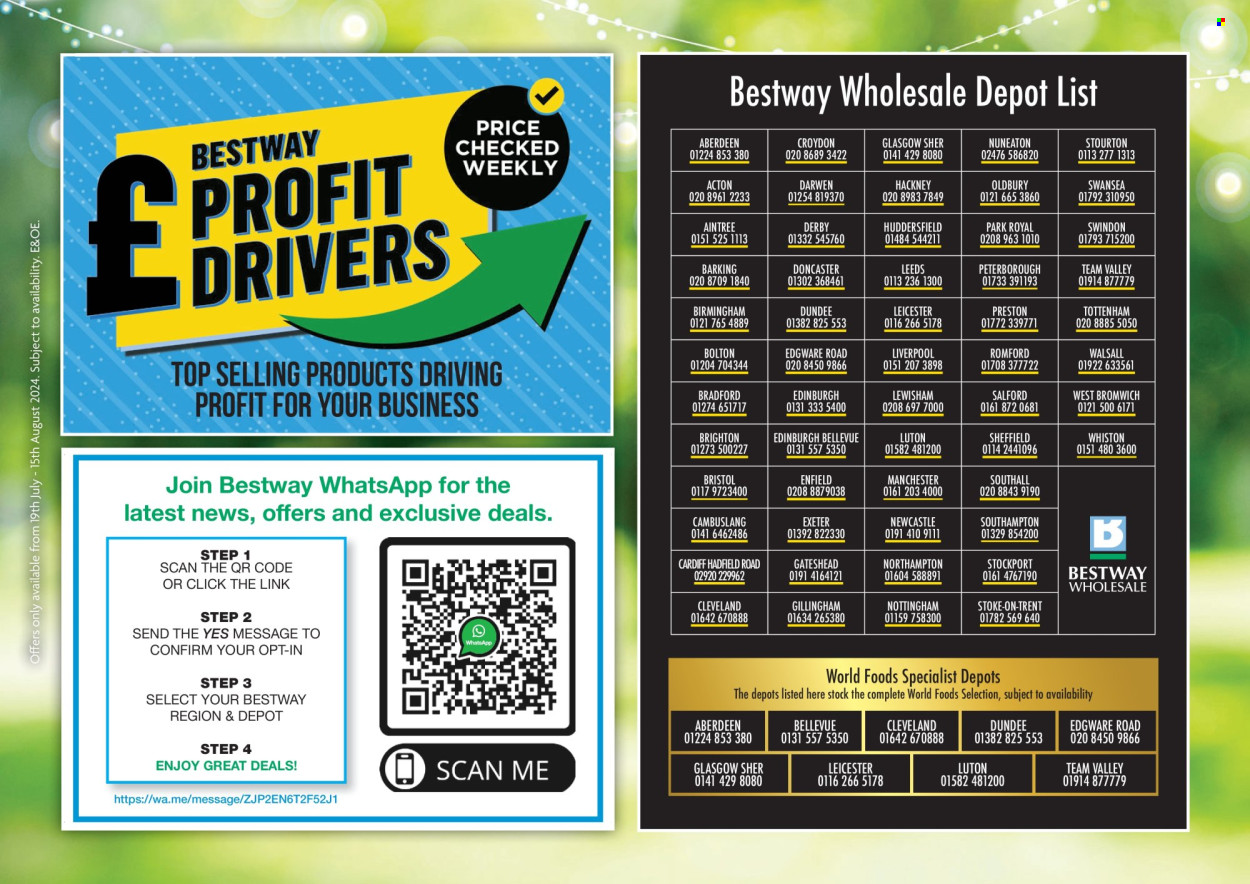 Bestway offer - 16/08/2024 - 12/09/2024. Page 28