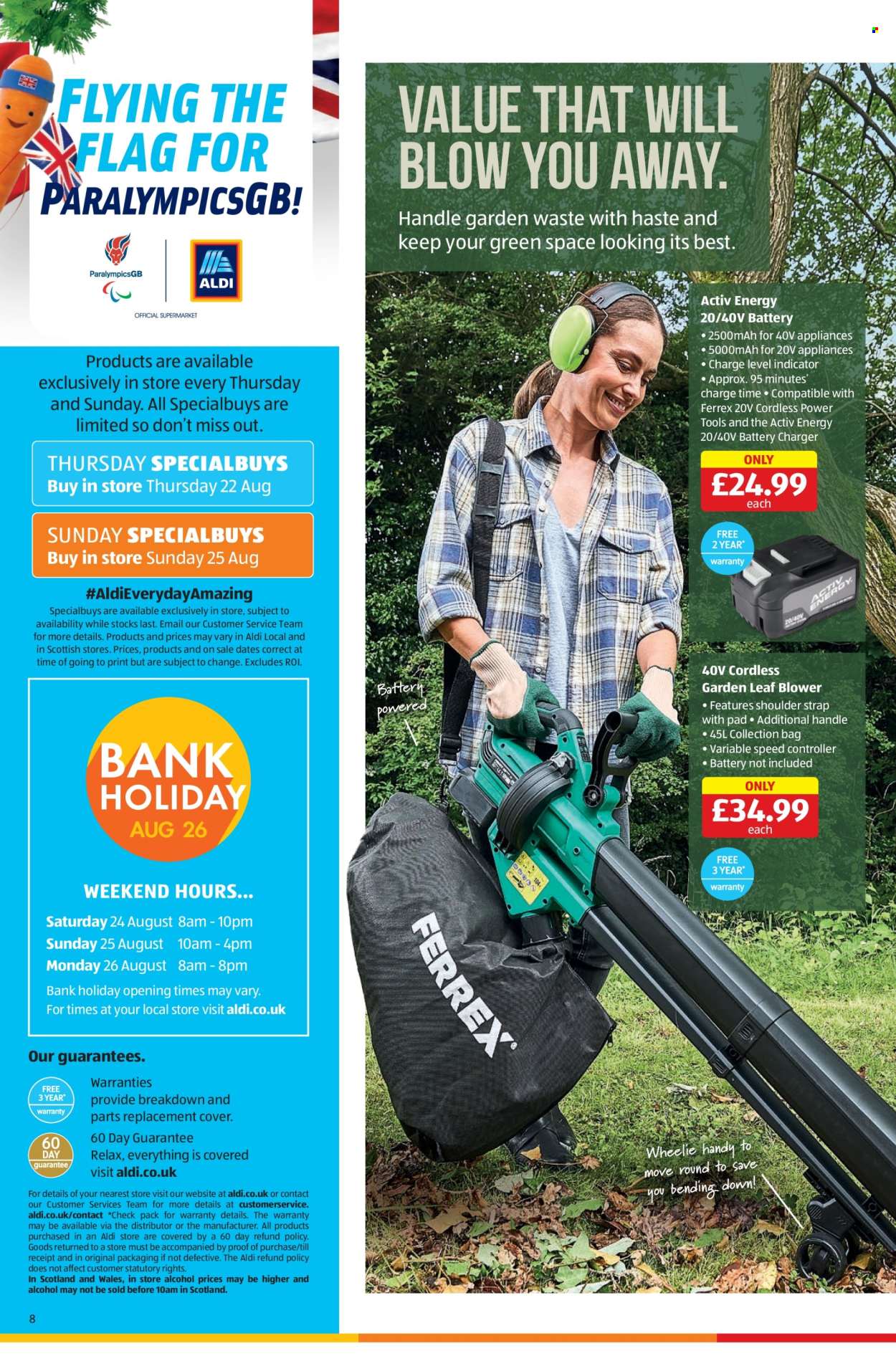 Aldi offer - 22/08/2024 - 25/08/2024. Page 8