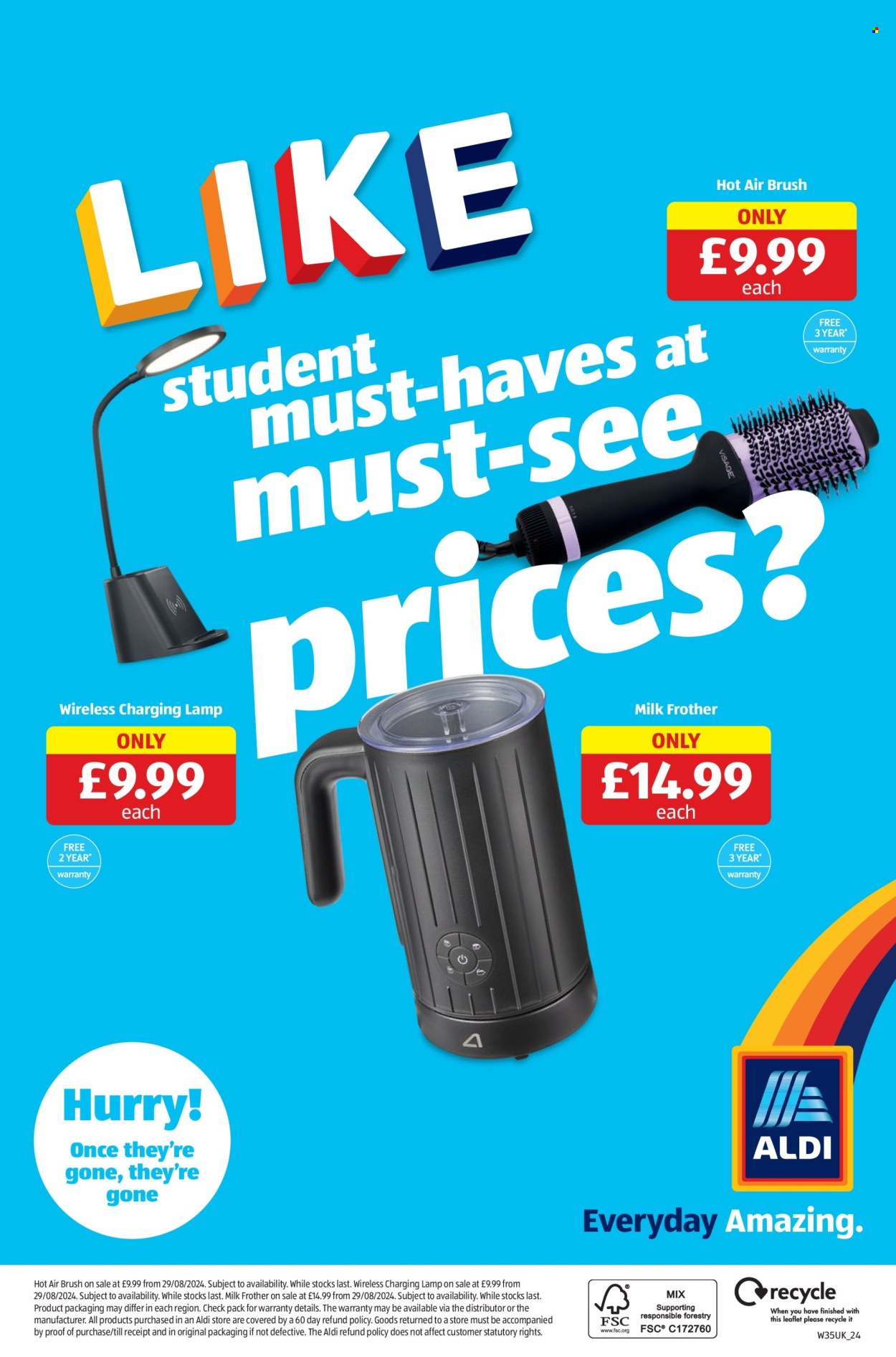 Aldi offer - 29/08/2024 - 01/09/2024. Page 33