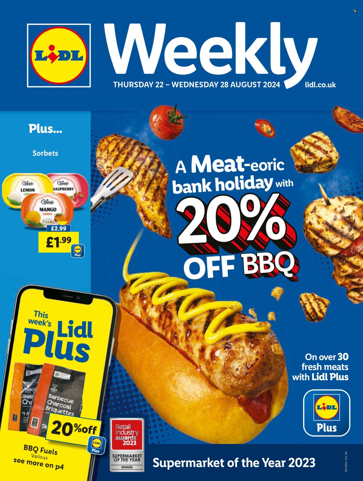 Lidl offer - 22/08/2024 - 28/08/2024. Page 1