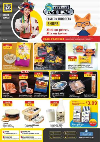 MyMINIMIX offer  - 26/08/2024 - 08/09/2024.