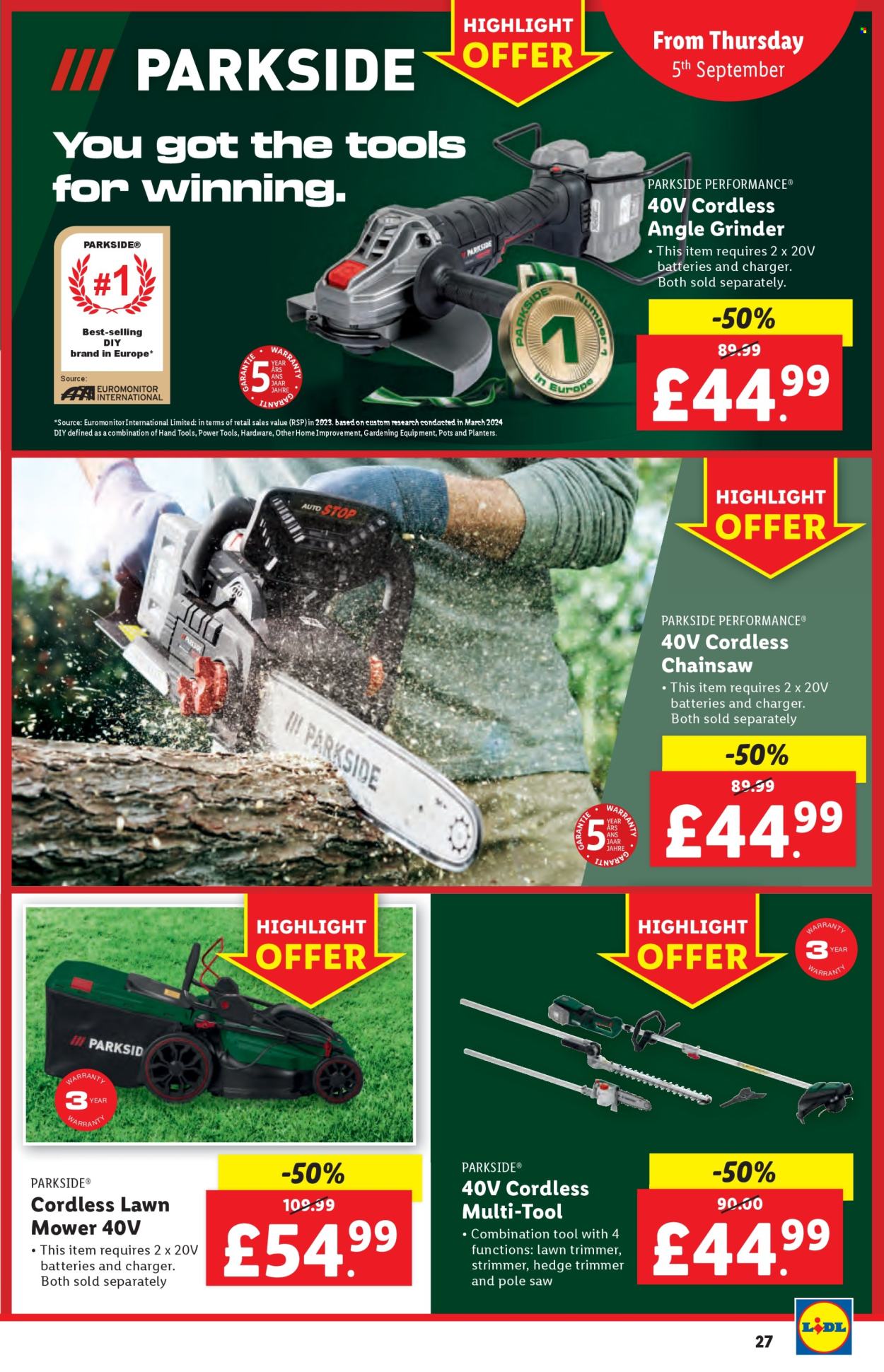 Lidl offer - 05/09/2024 - 11/09/2024. Page 27