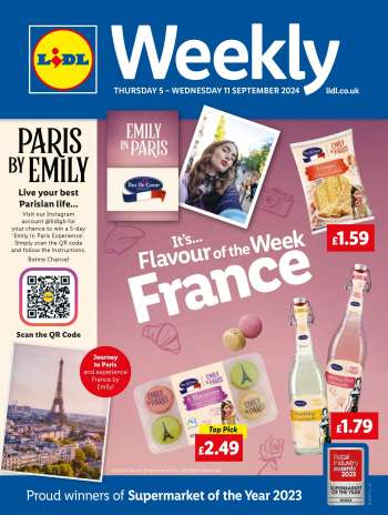 Lidl offer  - 05/09/2024 - 11/09/2024.