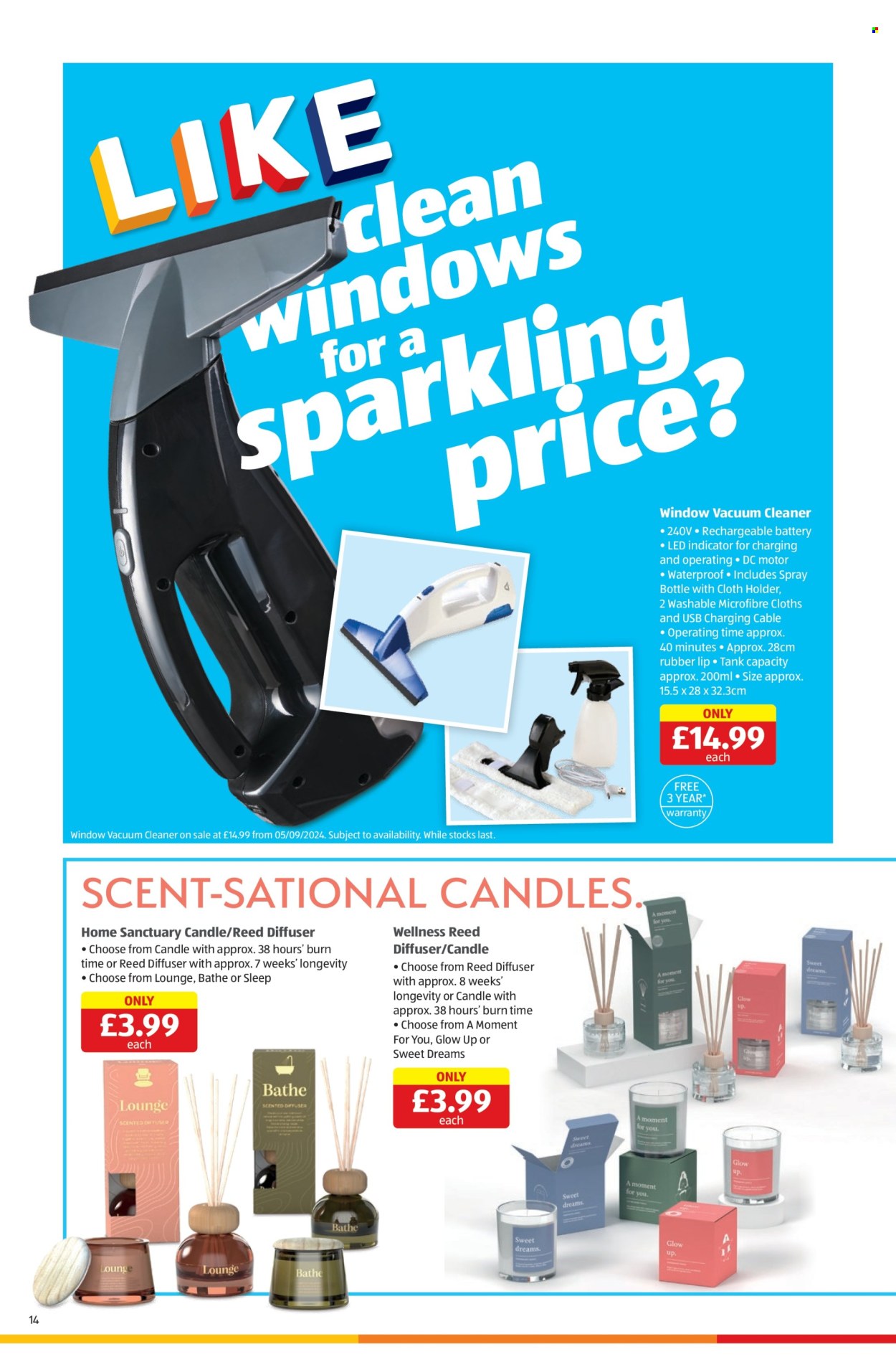Aldi offer - 05/09/2024 - 08/09/2024. Page 14