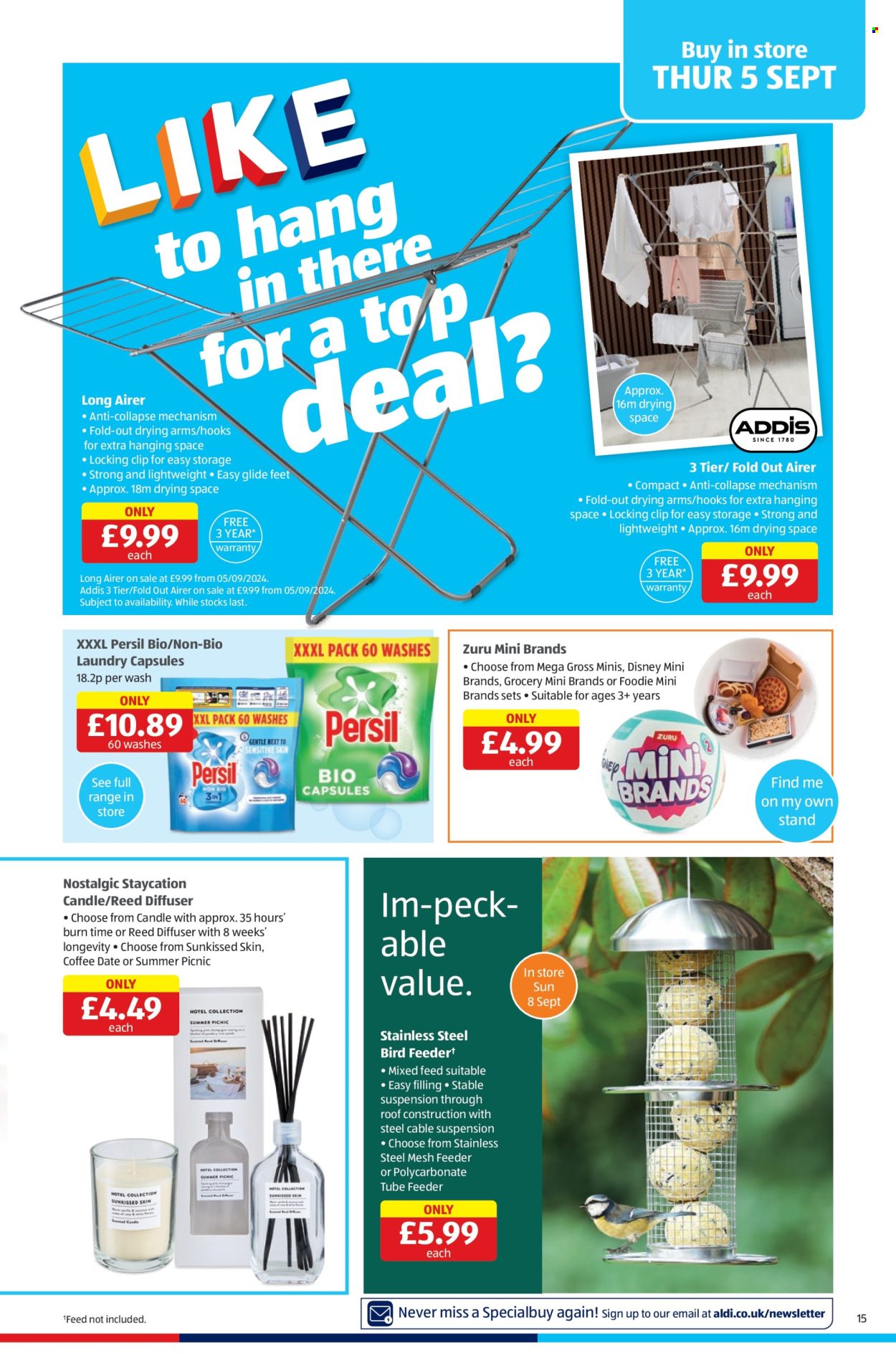Aldi offer - 05/09/2024 - 08/09/2024. Page 15