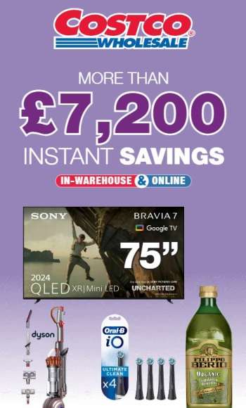 Costco offer  - 02/09/2024 - 29/09/2024.