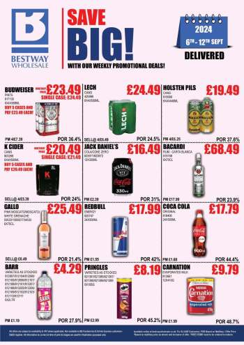 Bestway offer  - 06/09/2024 - 12/09/2024.