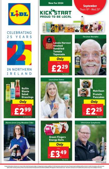 Lidl offer  - 19/09/2024 - 25/09/2024.