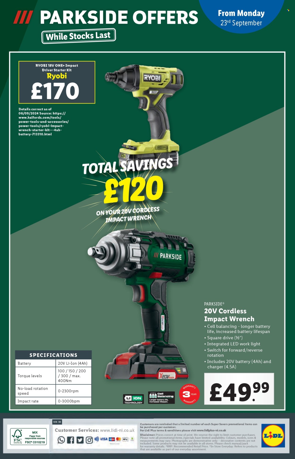 Lidl offer - 19/09/2024 - 25/09/2024. Page 32