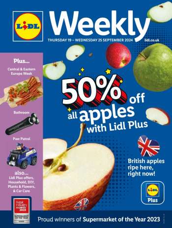 Lidl offer  - 19/09/2024 - 25/09/2024.