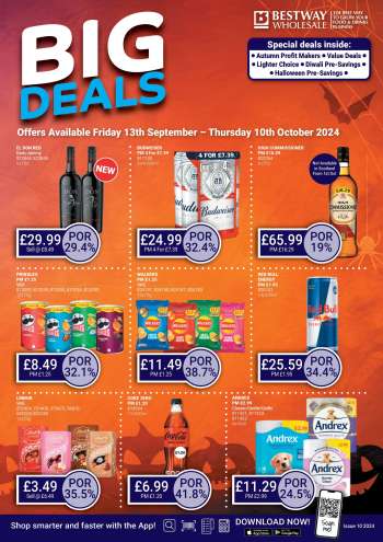 Bestway offer  - 13/09/2024 - 10/10/2024.