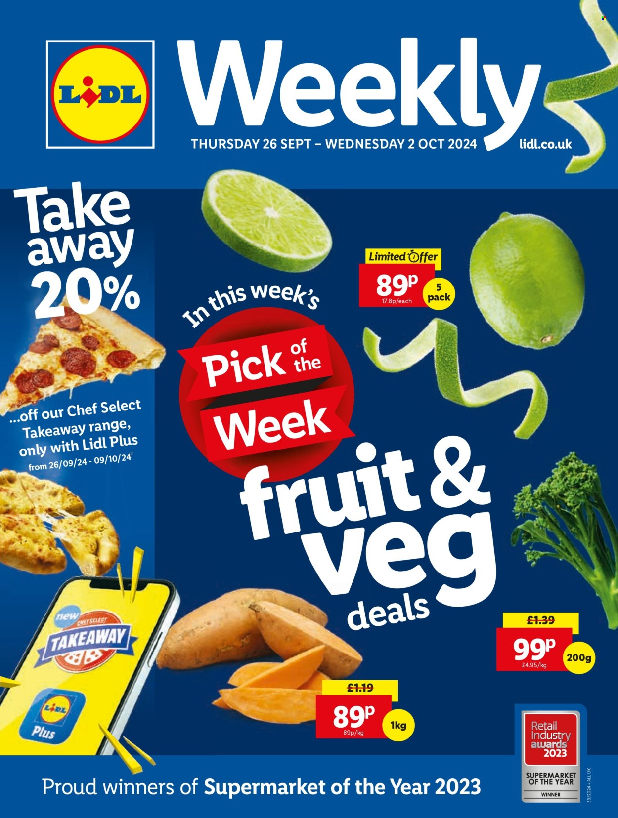 Lidl offer - 20/09/2024 - 20/09/2024. Page 1