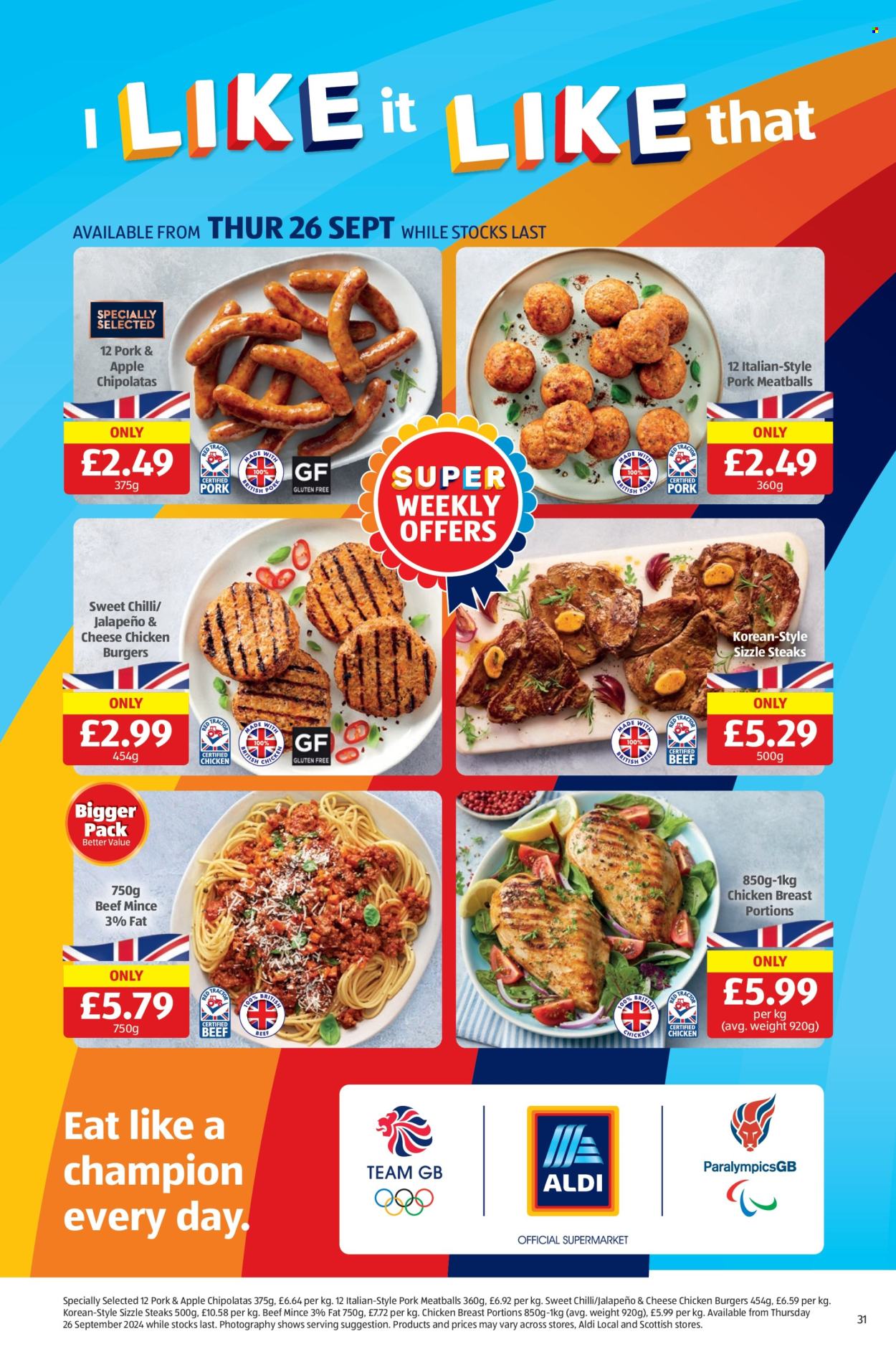 Aldi offer - 26/09/2024 - 29/09/2024. Page 31