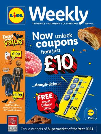 Lidl offer  - 03/10/2024 - 09/10/2024.