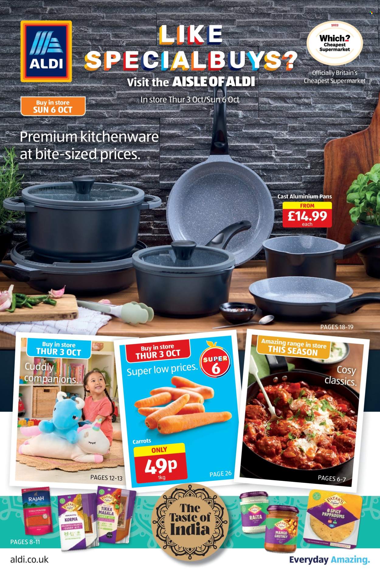 Aldi offer - 03/10/2024 - 06/10/2024. Page 1