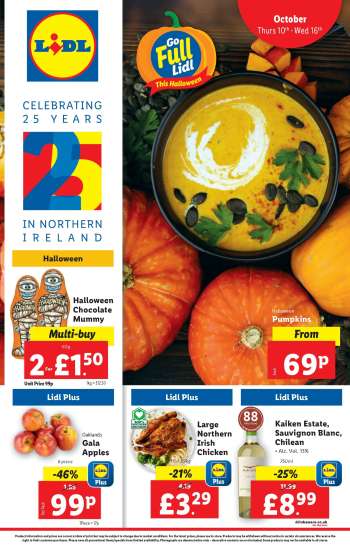 Lidl offer  - 10/10/2024 - 16/10/2024.