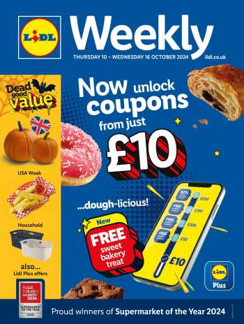 Lidl offer  - 10/10/2024 - 16/10/2024.