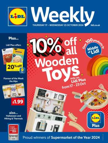 Lidl offer  - 17/10/2024 - 23/10/2024.