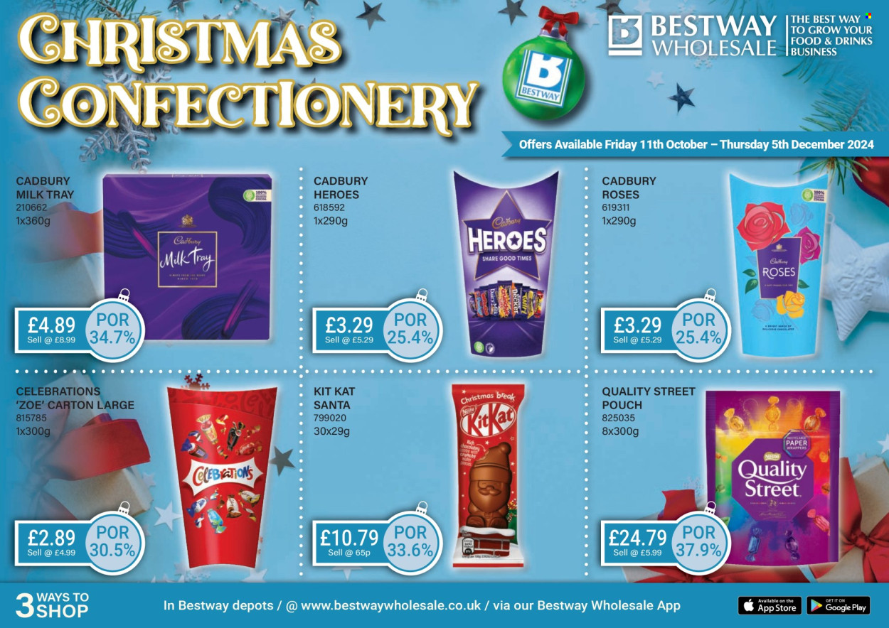 Bestway offer - 11/10/2024 - 05/12/2024. Page 1