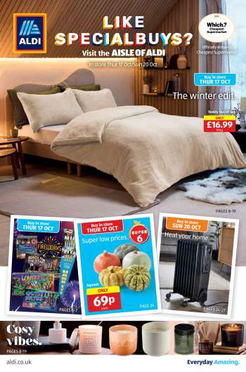 Aldi offer  - 17/10/2024 - 20/10/2024.