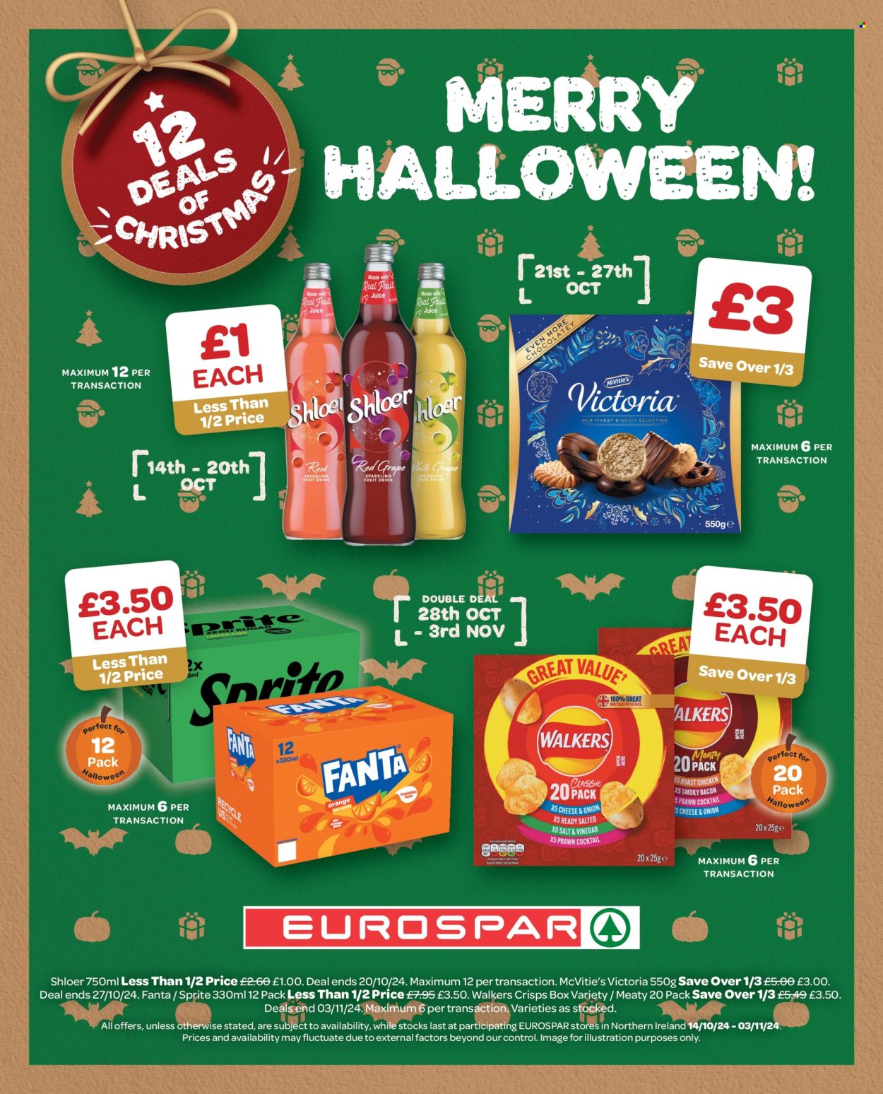 EUROSPAR offer - 14/10/2024 - 03/11/2024. Page 1