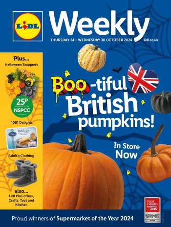 Lidl offer  - 24/10/2024 - 30/10/2024.