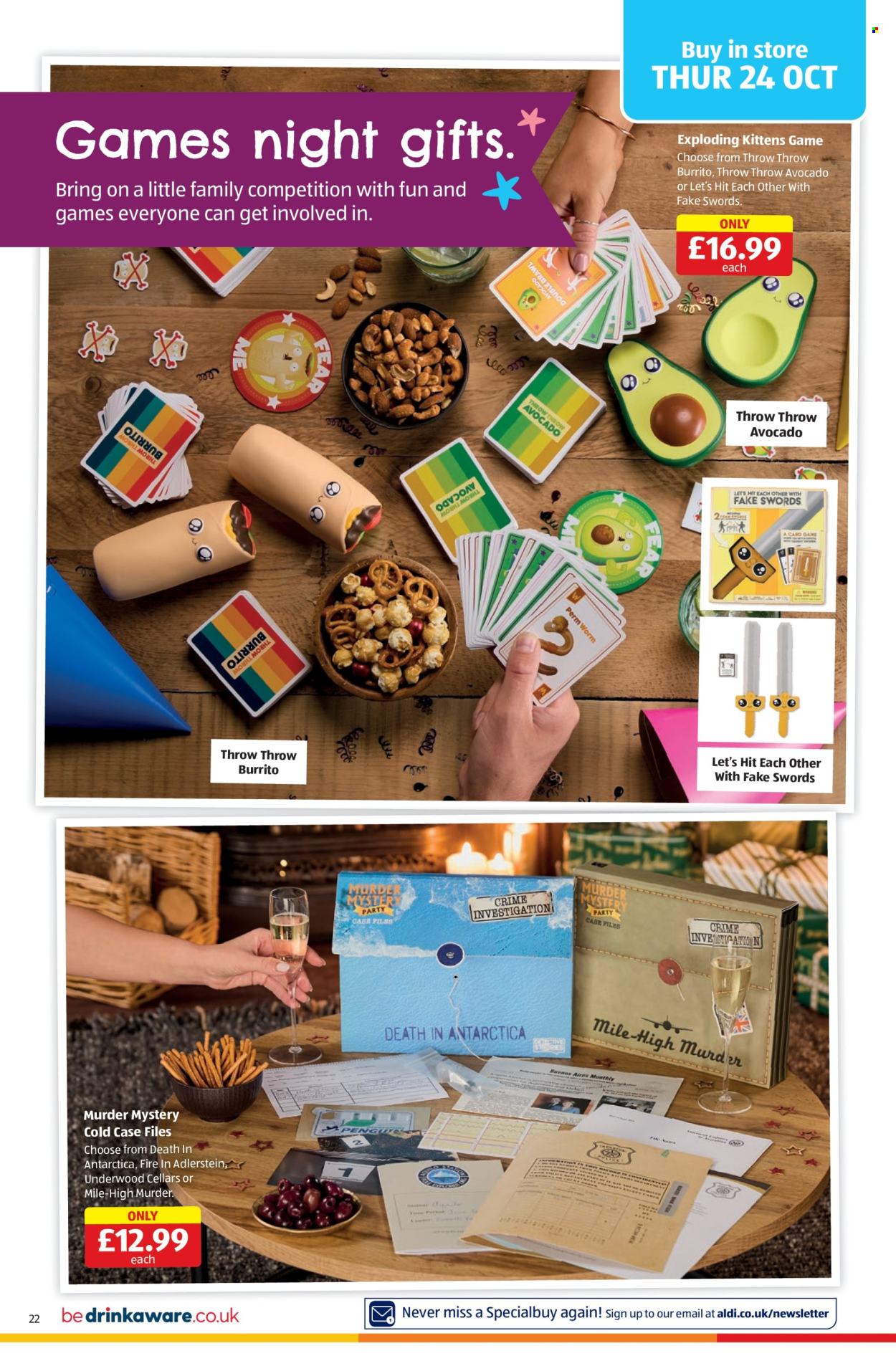 Aldi offer - 24/10/2024 - 27/10/2024. Page 22