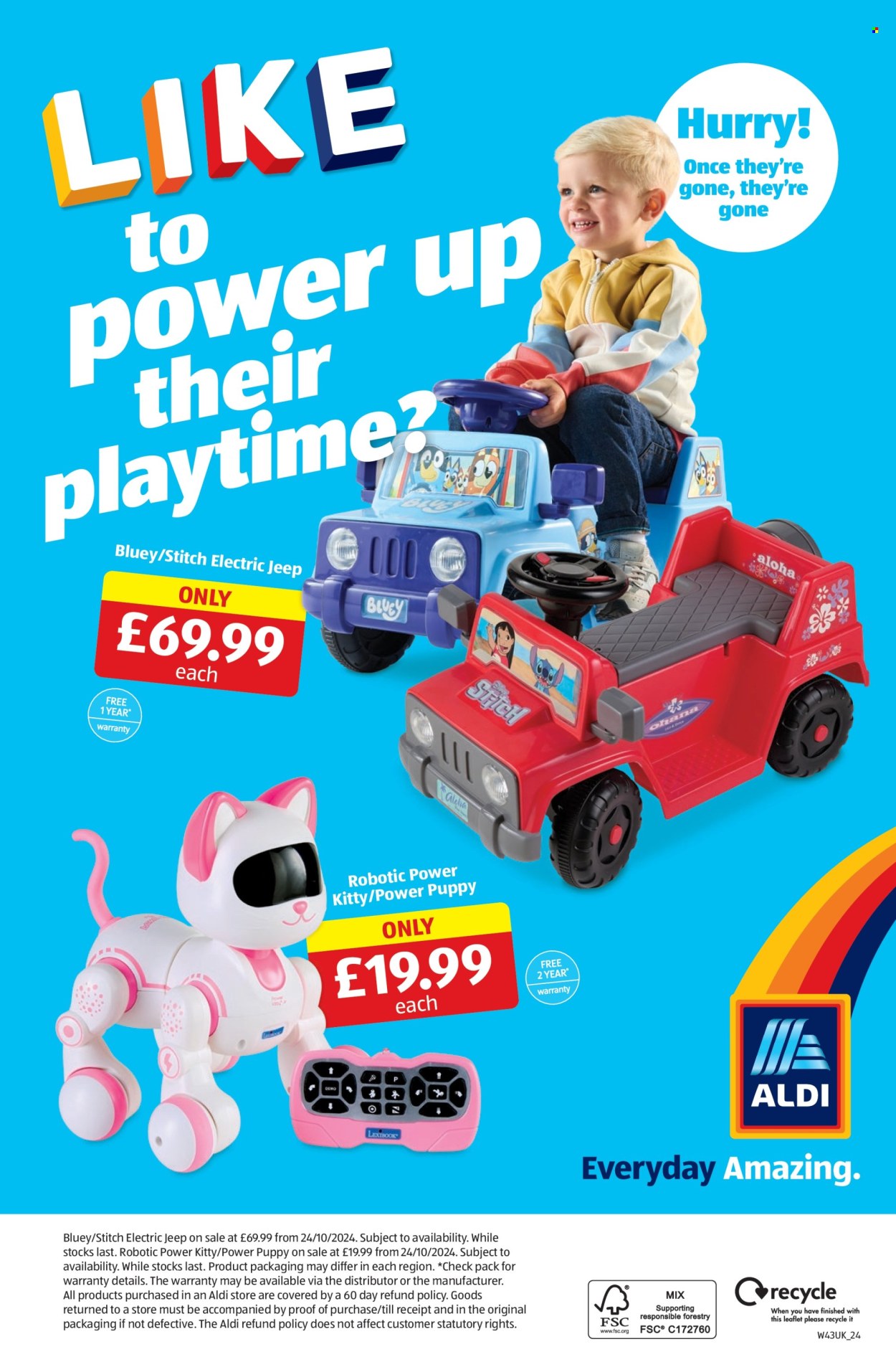 Aldi offer - 24/10/2024 - 27/10/2024. Page 37