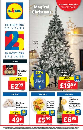 Lidl offer  - 31/10/2024 - 06/11/2024.