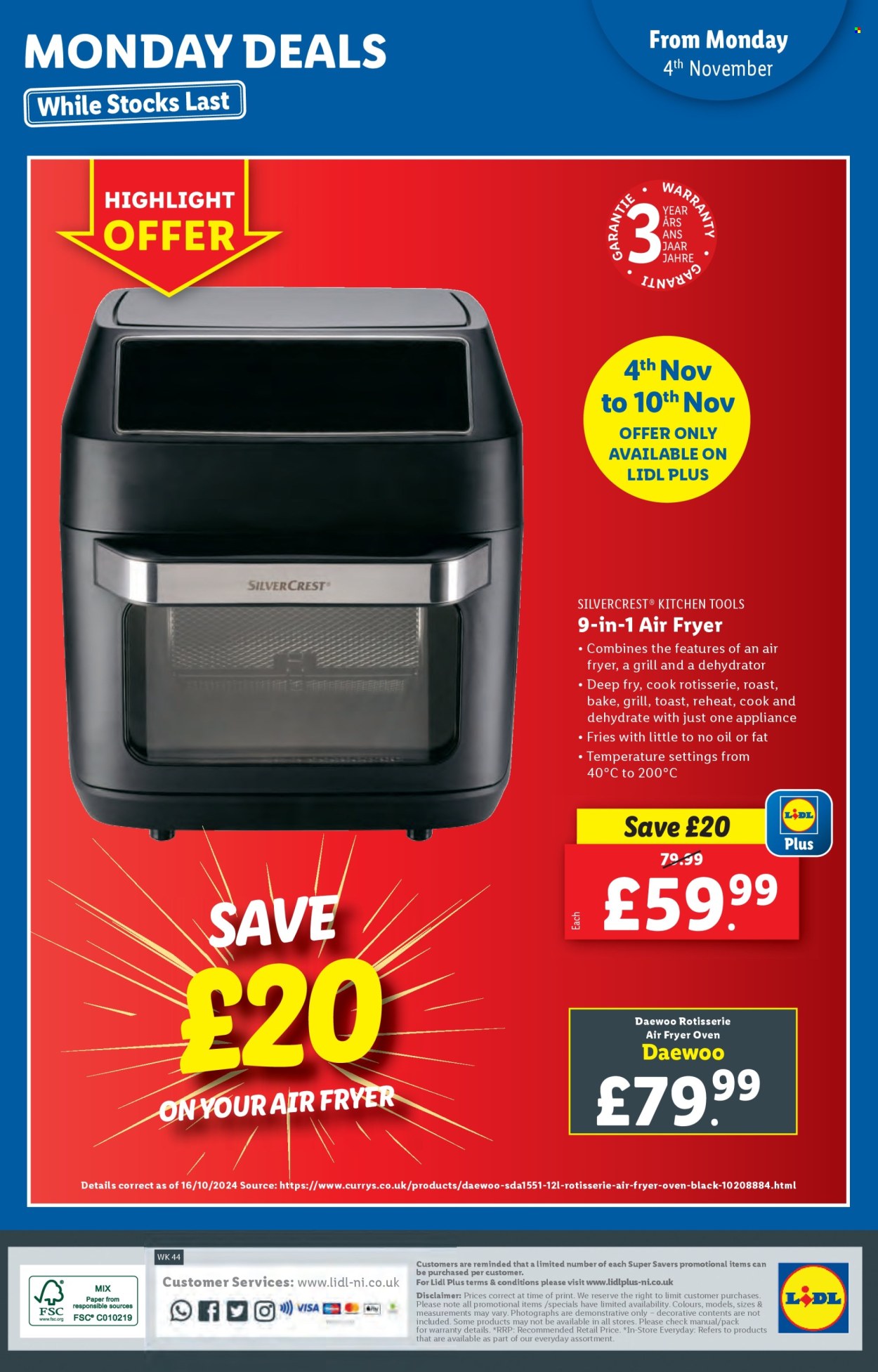 Lidl offer - 31/10/2024 - 06/11/2024. Page 32