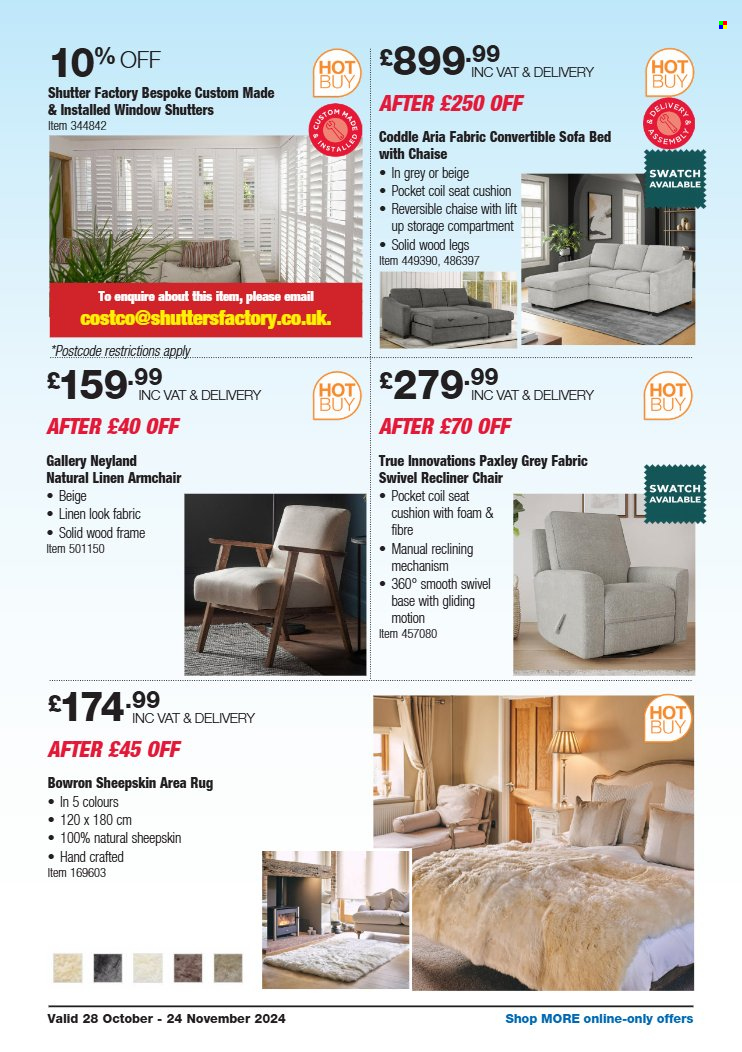 Costco offer - 28/10/2024 - 24/11/2024. Page 28