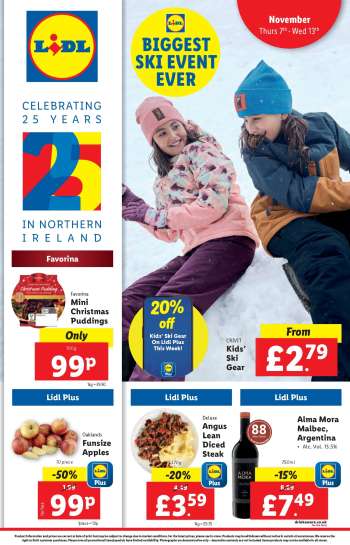 Lidl offer  - 07/11/2024 - 13/11/2024.