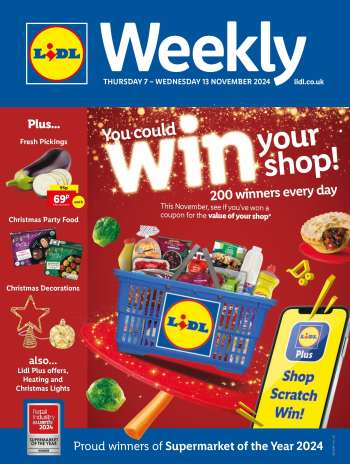 Lidl offer  - 07/11/2024 - 13/11/2024.