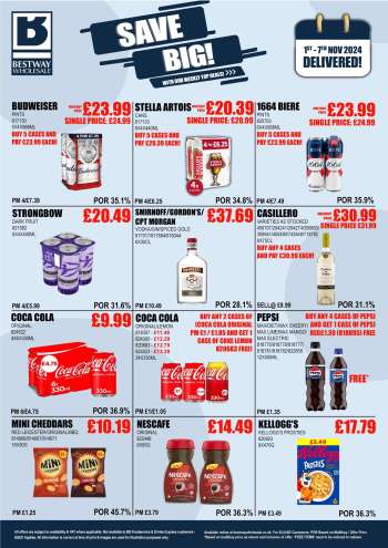 Bestway offer  - 01/11/2024 - 07/11/2024.