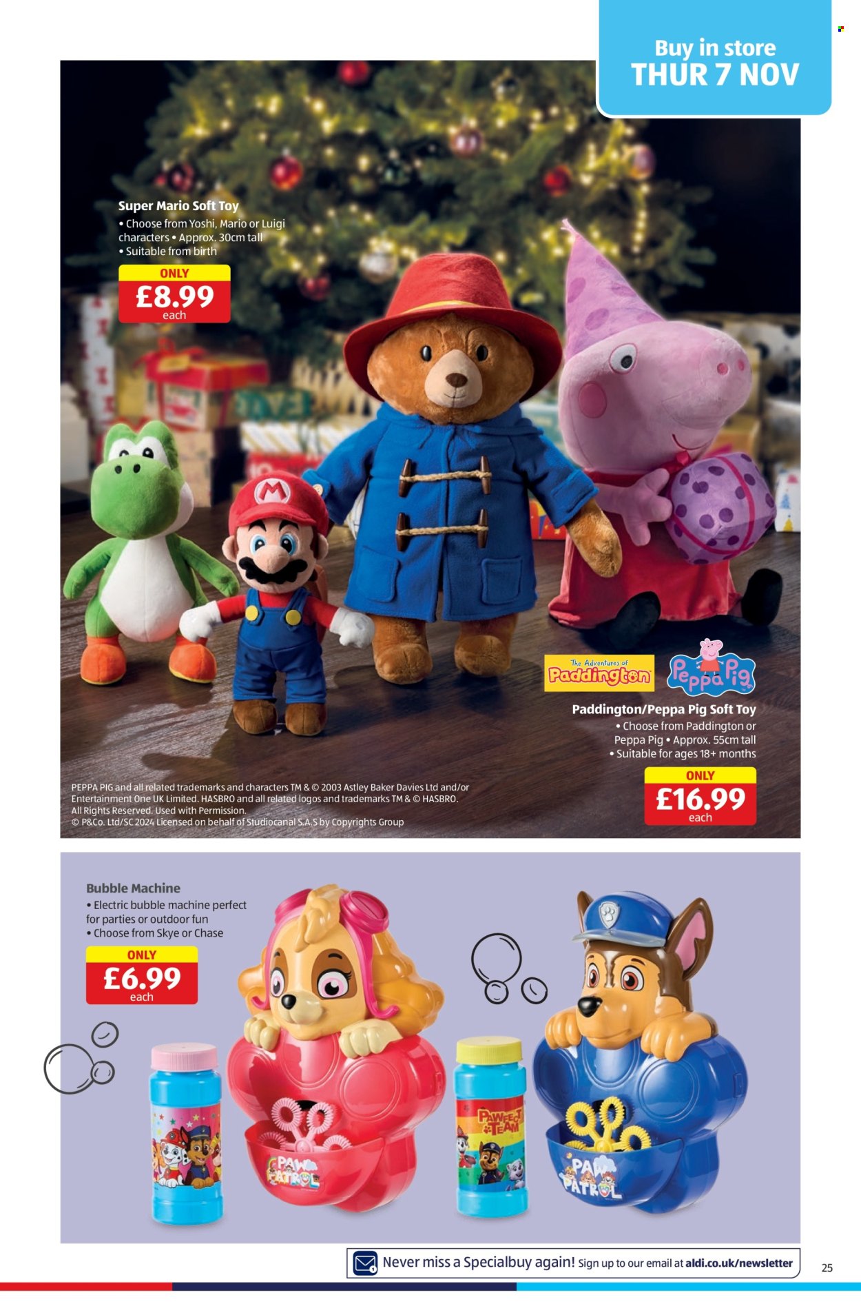 Aldi offer - 07/11/2024 - 10/11/2024. Page 25