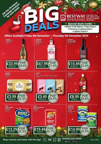 Bestway offer  - 08/11/2024 - 05/12/2024.