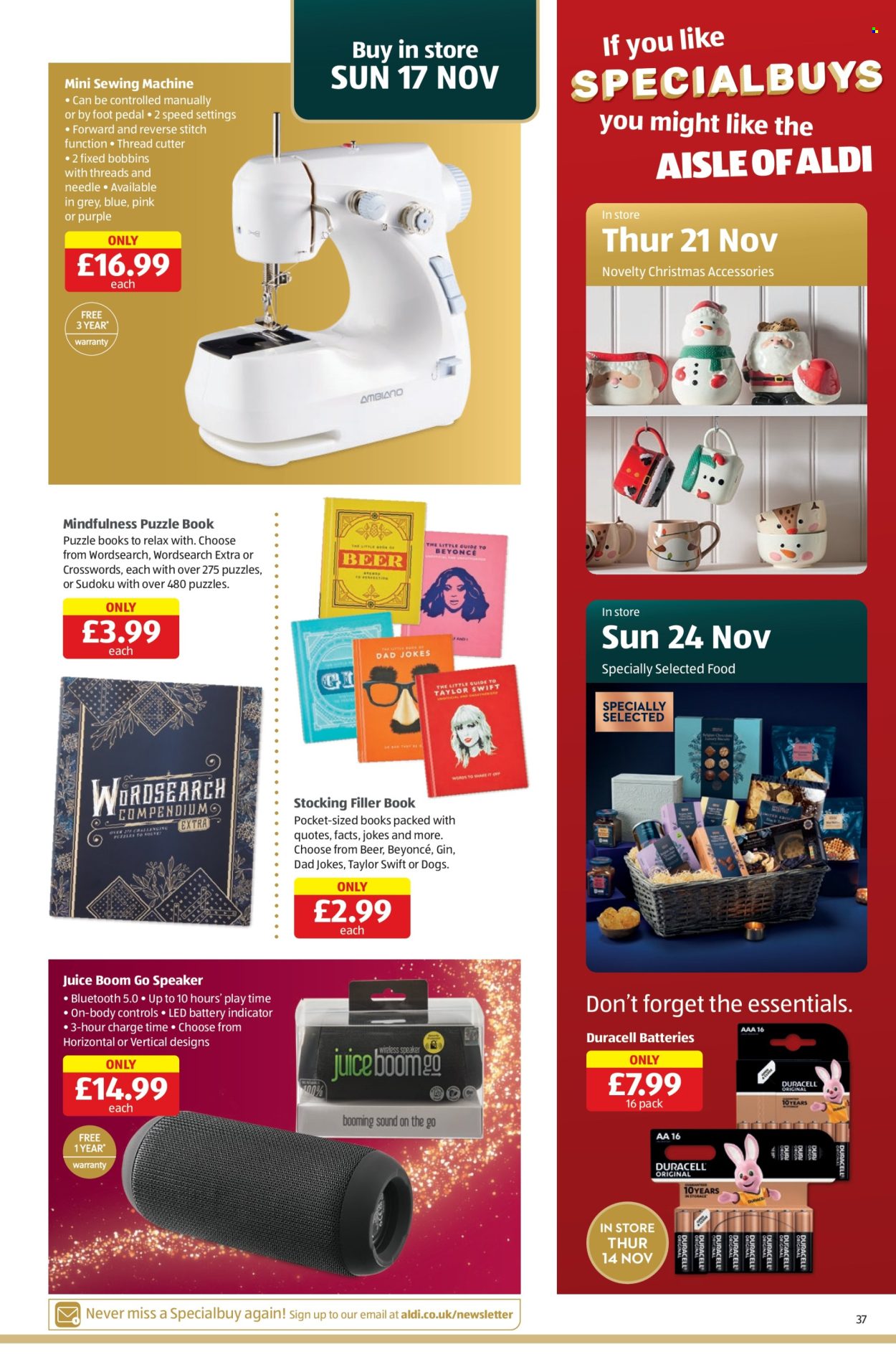 Aldi offer - 14/11/2024 - 17/11/2024. Page 37