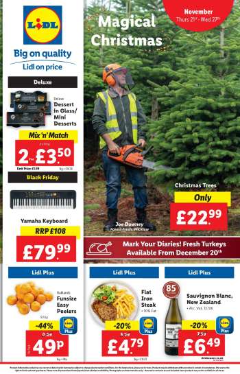 Lidl offer  - 21/11/2024 - 27/11/2024.