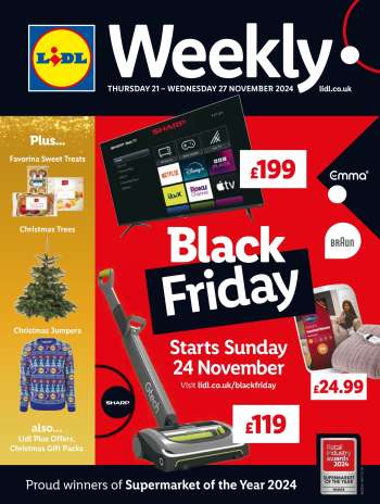 Lidl offer  - 21/11/2024 - 27/11/2024.