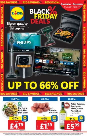 Lidl offer  - 28/11/2024 - 04/12/2024.