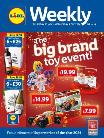 Lidl offer  - 28/11/2024 - 04/12/2024.